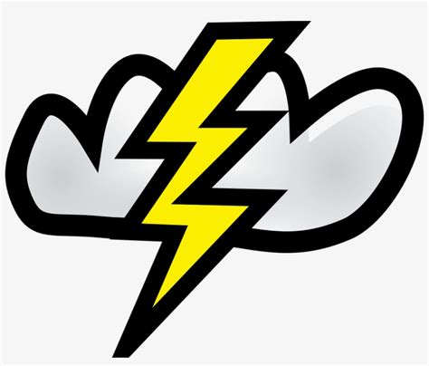 Rain Cloud With Lightning Bolt Free Clipart N2 Free Image Download