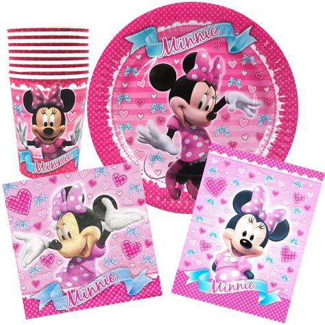 Minnie Mouse Party Supplies And Decorations Character