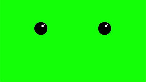Green Screen Animasi Mata Berkedip Bulet Blinking Eyes Green Screen