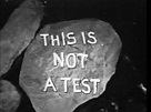 Shameless Pile of Stuff: Movie Review: This Is Not a Test