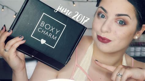 Boxycharm June 2017 YouTube