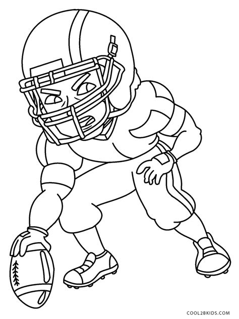 Kids should understand the boundaries. Free Printable Football Coloring Pages For Kids