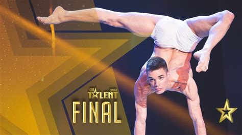 David Pereira El Bailarín De Plastilina Gran Final Got Talent España 2016 Youtube Spain S
