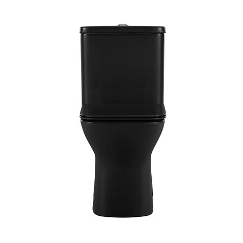 Carré One Piece Square Toilet Dual Flush 1116 Gpf In Matte Black In