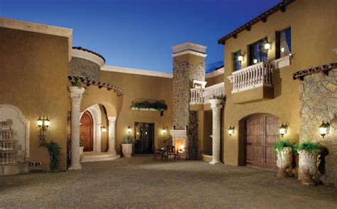 795 Million Tuscan Mansion In Scottsdale Az Homes Of The Rich