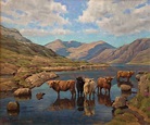Scottish Highlands Painting at PaintingValley.com | Explore collection ...