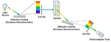 Before the detector and ocular lens, a emission filter is placed. Spectrometer: What is a Spectrometer? | Types of Spectrometers