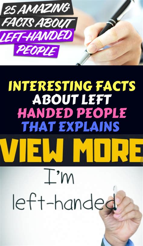 Interesting Facts About Left Handed People That Explains Why They Are