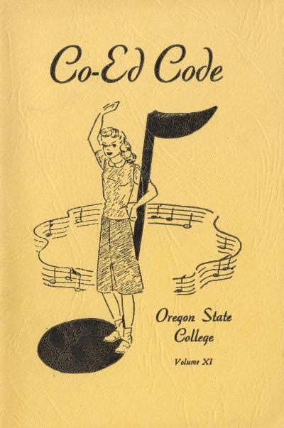 Coed Code Cover Special Collections And Archives Research Center