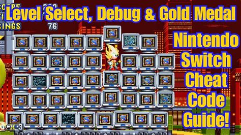 Sonic Mania And Sonic Mania Plus Switch Level Select Debug Mode