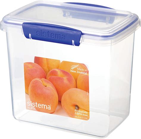 Food grade storage containers for longer term storage. Klip-It Bakery Bulk Food Containers | Storables