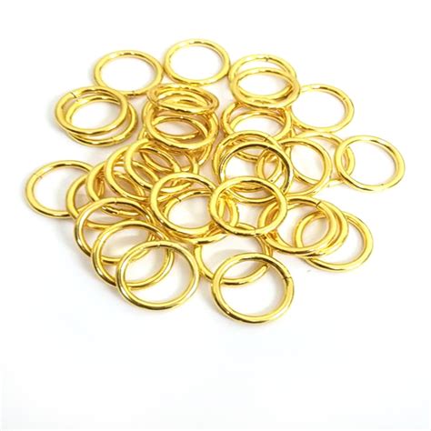 Better Crafts Metal Gold Rings 1 Inch 12 Pack