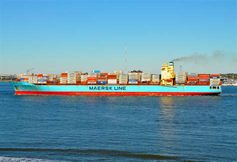 Charleston Sc Maersk Line Cargo Ship James Willamor Flickr