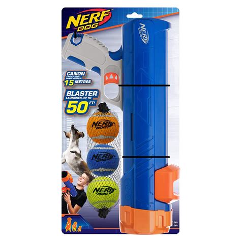 Nerf Dog Tennis Ball Blaster Dog Toy Nerf