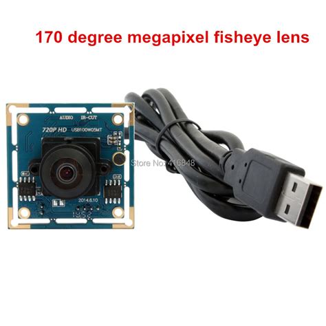 170 Degree Fisheye Lens 1280x720 Hd Usb Cam Uvc11 Free Driver Usb