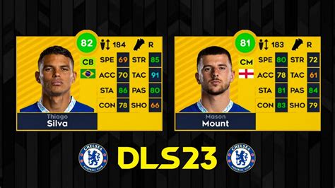 DLS 23 Chelsea Player Ratings YouTube