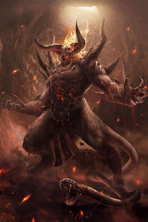 The Beast By Ninjart1st On Deviantart Demon Art Concepto De Arte De
