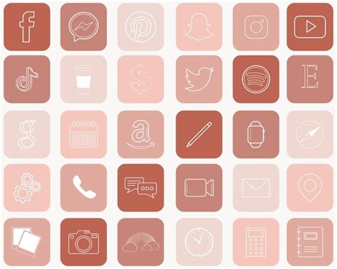 Phone Call App Icon Aesthetic Pink App Icons Rose Gold Ios 14 Iphone