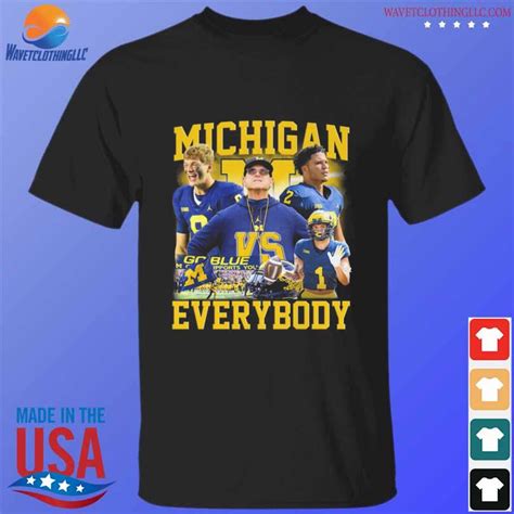 Michigan Wolverines All Team 2024 Go Blue Everybody Shirt