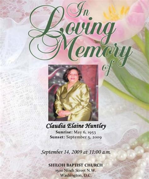 33 Printable Funeral Program Templates In Ai Indesign Ms Word
