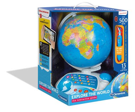 Interactive Talking Globe With Optical Reader Pen 3 Hours Of