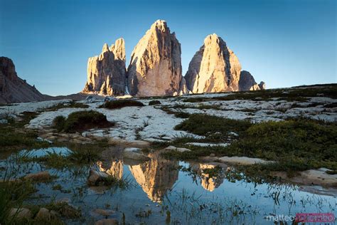 Matteo Colombo Photography Famous Three Peaks In The Dolomites Italy