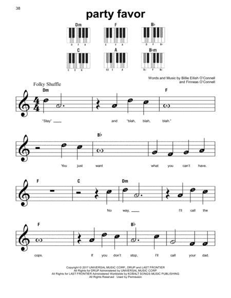 Party In The Usa Free Music Sheet