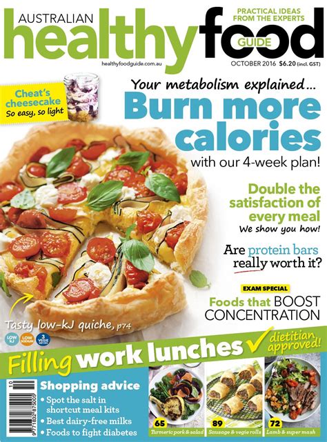 808 reviews opens in 12 min. Pin by HFG Australia on COVERS | Healthy food guide, Food ...