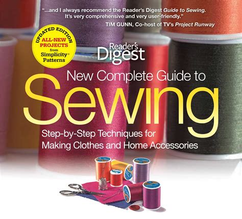 The New Complete Guide To Sewing Book By Editors Of Readers Digest