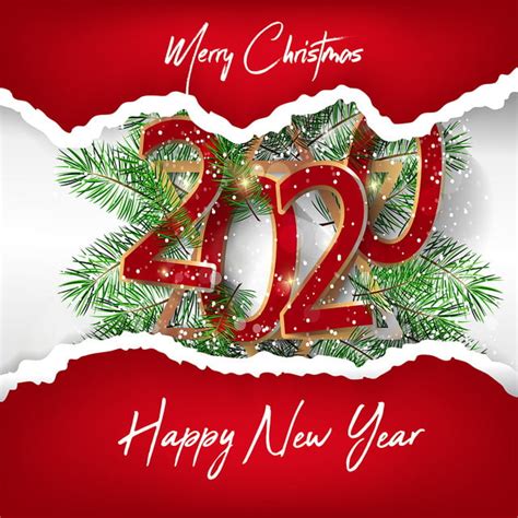 Merry christmas cards 2020 : Happy New Year 2020 Merry Christmas Decoration, 2020, 2020 New Year, Background Background Image ...