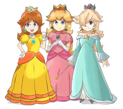 Mario Princesses Bilscreen