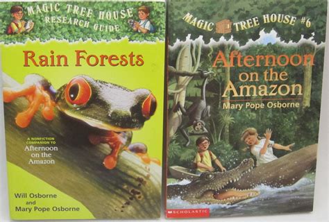 Mummies and pyramids a nonfiction companion to magic tree house #3: Magic Tree House Paperback Book lot of 4 Research Guide Dinosaurs Rain Forests - KC's Attic