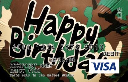 With td bank visa gift cards, online stores, local shops, restaurants and more are open for business. Camouflage Birthday Visa Gift Card | GiftCardMall.com