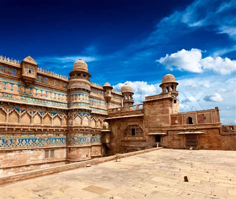Gwalior Fort India Stock Image Colourbox