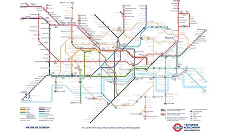 Tube Map W Restrooms Marked Underground Map London Underground Map