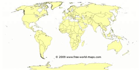 World Map Printable A4 Printable Maps Greig Roselli Blank World Map