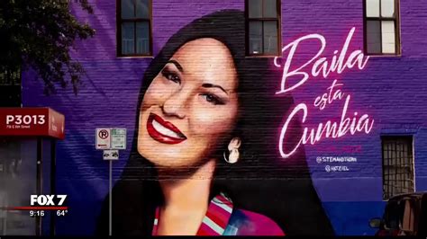 Selena ‘baila Esta Cumbia Mural Removed From 6th Street Historic