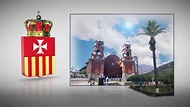 Iglesia de Carhuaz y Escudo Mercedario de la Virgen de las Mercedes ...