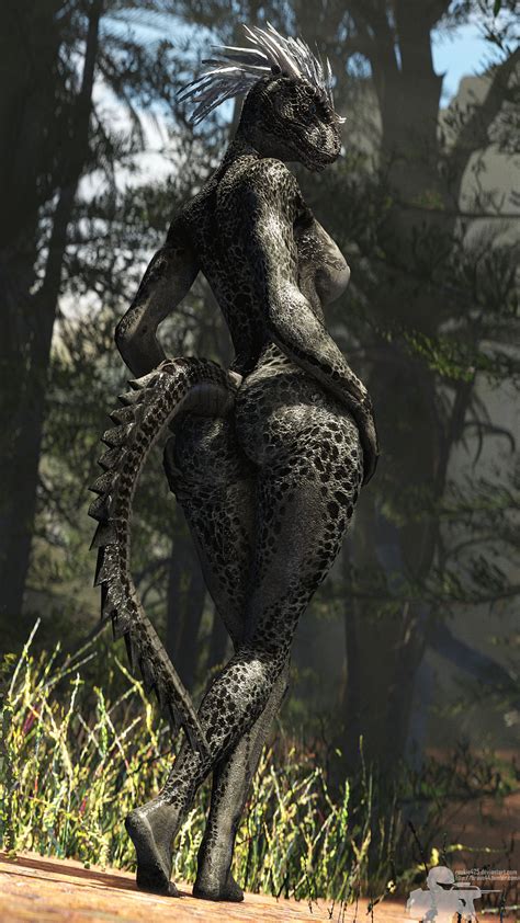 Rule 34 1girls Argonian Dat Ass Female Female Only Naked Rookie425 Scalie Tail The Elder