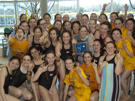 Girls Swim Team Wins Back To Back State Sectional Titles Ridgewood