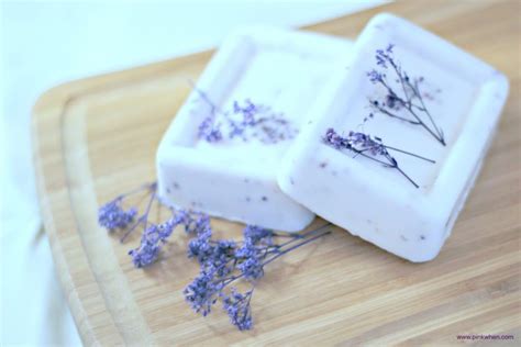 Homemade Lavender Soap Recipe Pinkwhen