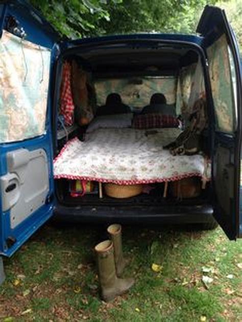 Stunning 40 Creative Diy Mini Van Camping Ideas You Should Try