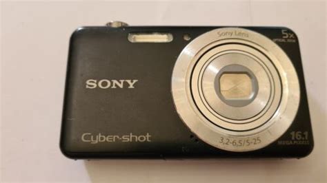 Sony Cyber Shot Dsc W710 16 1mp Digital Camera Ebay