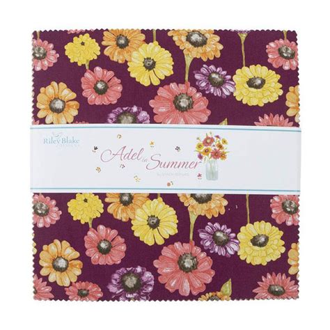 Sale Adel In Summer Layer Cake 10 Stacker Bundle Riley Blake Design