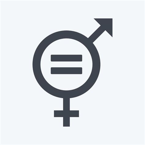 Icon Gender Equality Suitable For Community Symbol Glyph Style