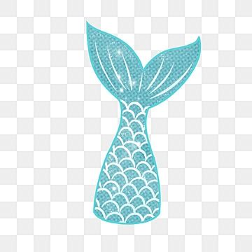 A Blue Mermaid Tail In The Shape Of A Vase On A White Background Png