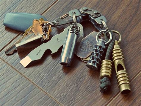 Edc Keychain Items Organization And Practicality In Your