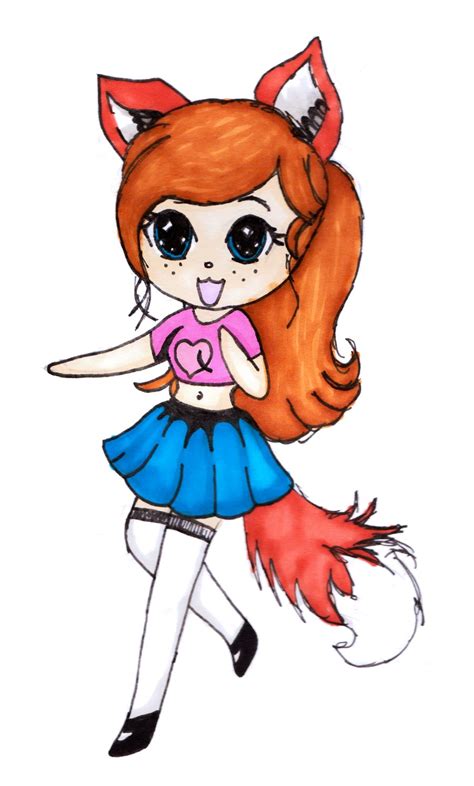 Cute Fox Girl By Mangasonicgirl On Deviantart