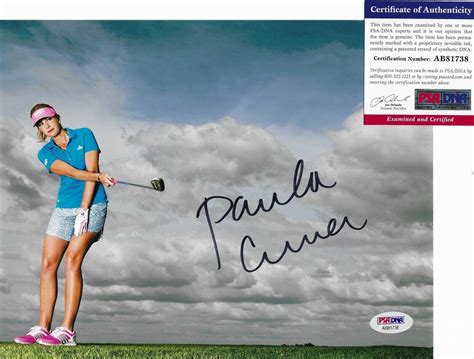 Paula Creamer Signed 8x10 Autographed PSA DNA COA Golfer LPGA EBay