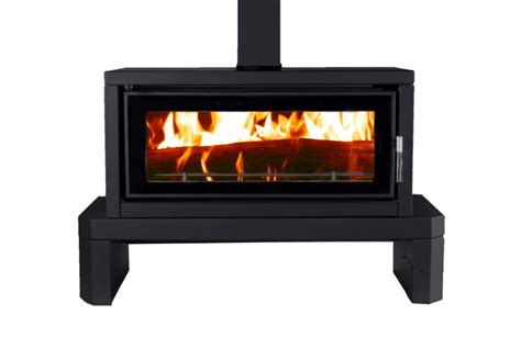 Kent Fairlight Free Standing Wood Heater With Bench | Hearth House